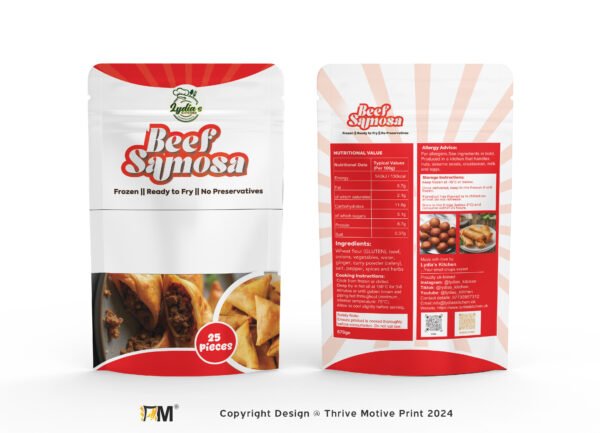 Ready to Fry Beef Samosa