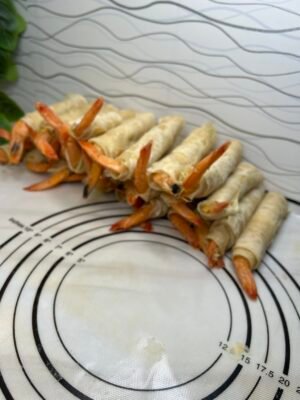 ready to fry prawn spring roll