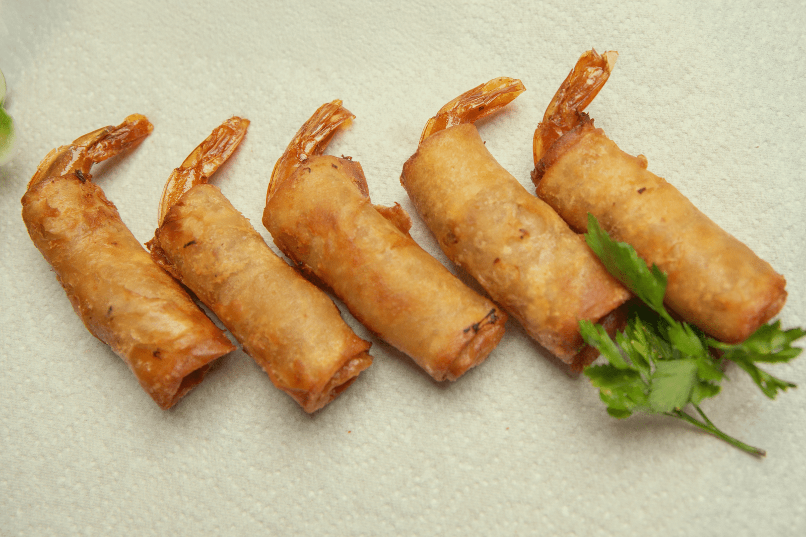 Mayo Prawn spring roll