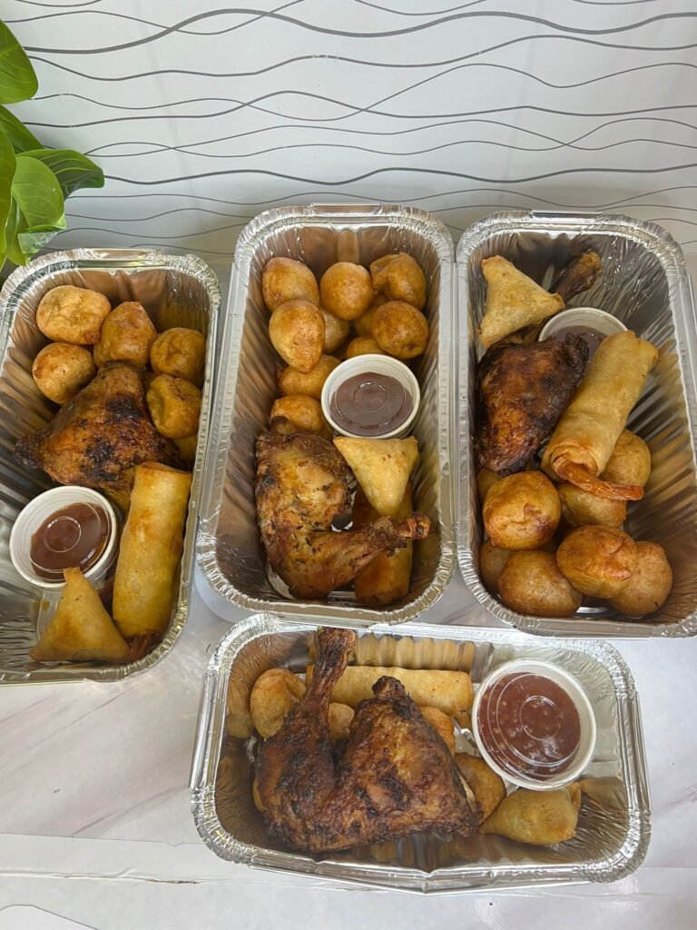 four plates platter